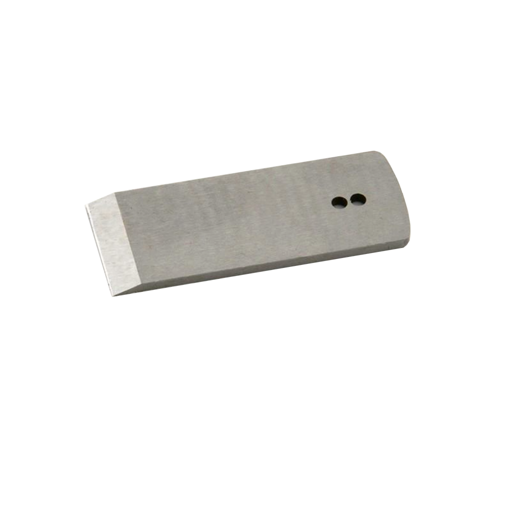 A silver-colored plane iron accessory for a mini block plane, with the brand Chopstick Master visible.