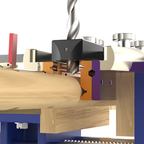 DJ-3 using on a wood piece