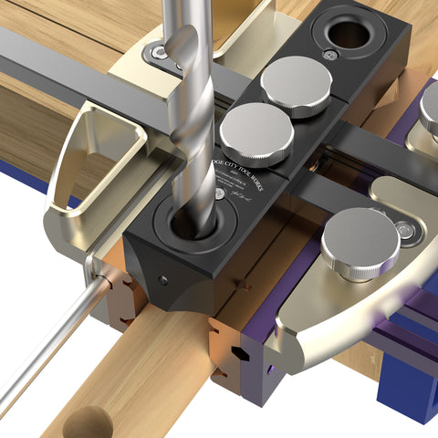 top view of DJ-3 using on a wood piece